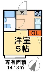 パティオ中川の物件間取画像